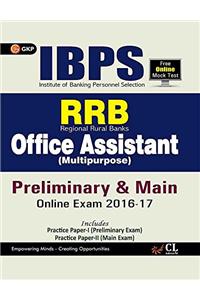 IBPS RRB Office Assistant (Multipurpose) for Online Preliminary & Main Exam