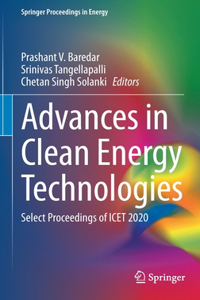 Advances in Clean Energy Technologies