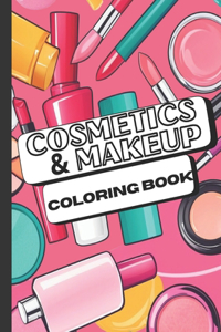 Cosmetic and Makeup Coloring Book
