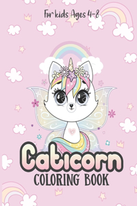 Caticorn Coloring Books For Kids