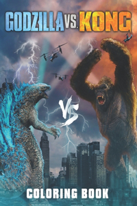 Godzilla vs Kong coloring book