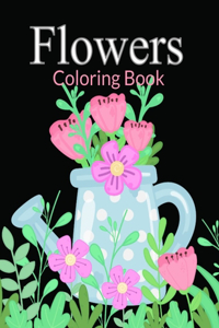 Flowers Coloring Book