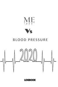 Me Vs Blood Pressure Log Book