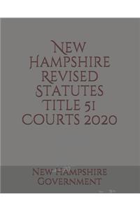 New Hampshire Revised Statutes Title 51 Courts