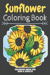 Sunflower Coloring Book