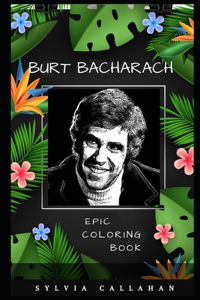 Burt Bacharach Epic Coloring Book