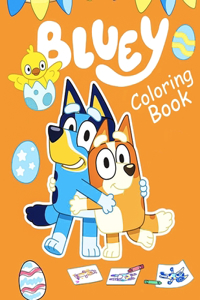 Bluey Coloring Book