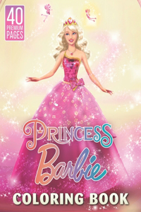 Princess Barbie Coloring Book