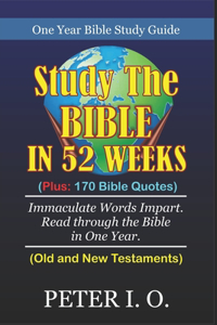 One Year Bible Study Guide