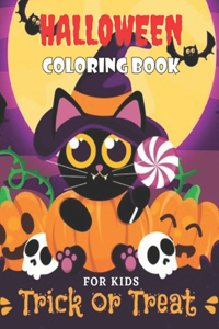 Halloween Coloring Book for kids