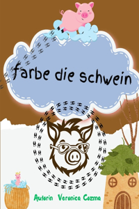 Farbe die Schwein