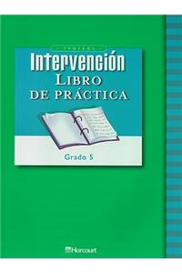 Trofeos Intervencion Libro de Practica, Grado 5