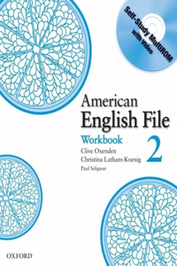 American English File Level 2: Workbook with Multi-ROM Pack