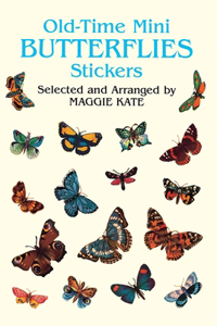 Old-Time Mini Butterflies Stickers