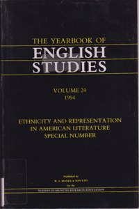 The Yearbook of English Studies: V. 24: 1994