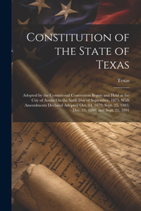 Constitution of the State of Texas