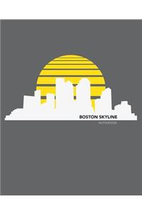 Boston Skyline Notebook