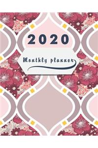 2020 Monthly planner