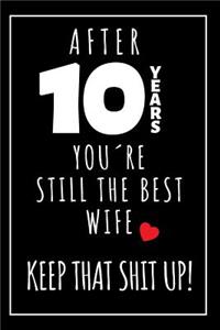 10th Anniversary Notebook