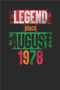 Legend Since August 1978