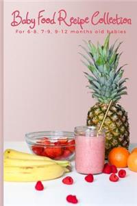 Baby Food Recipe Collection For 6-8, 7-9, 9-12 months old Babies