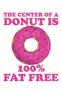 The Center of a Donut is 100% Fat Free