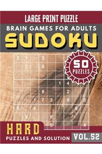 Hard Sudoku Large Print