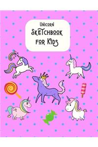 Sketchbook for Kids Unicorn