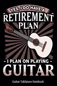Guitar Tablature Notebook