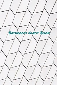 Bathroom Guest Book