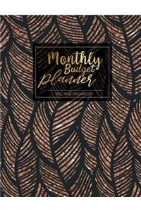 Monthly Budget Planner Bill and Organizer