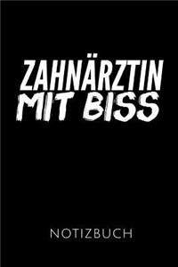 Zahnärztin Mit Biss Notizbuch