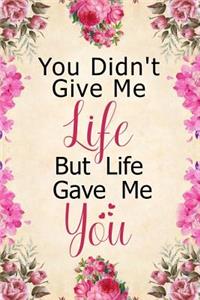 You Didn't Give Me Life But Life Gave Me You