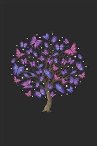Colorful Butterfly Tree