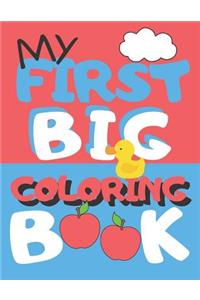 My First Big Coloring Book