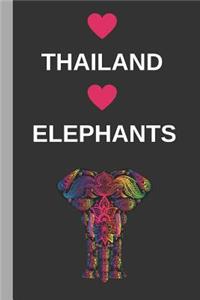 Love Thailand Love Elephants