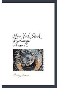 New York Stock Exchange Manual.