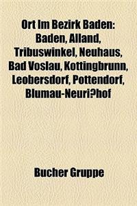 Ort Im Bezirk Baden