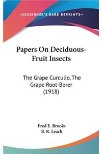 Papers on Deciduous-Fruit Insects