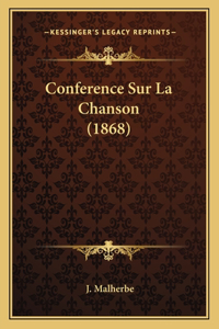 Conference Sur La Chanson (1868)