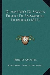 Di Amedeo Di Savoia Figlio Di Emmanuel Filiberto (1877)