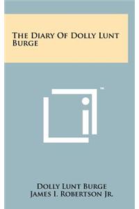 Diary of Dolly Lunt Burge