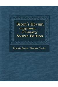 Bacon's Novum Organum