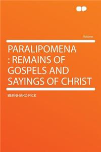 Paralipomena