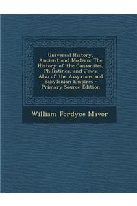 Universal History, Ancient and Modern