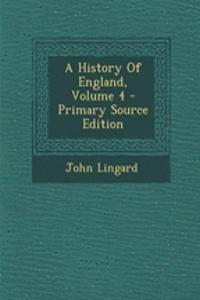 A History of England, Volume 4
