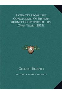 EXTRACTS FROM THE CONCLUSION OF BISHOP B
