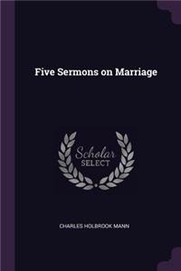 Five Sermons on Marriage