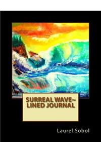 Surreal Wave Lined Journal