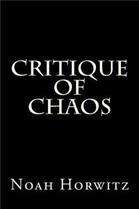 Critique of Chaos